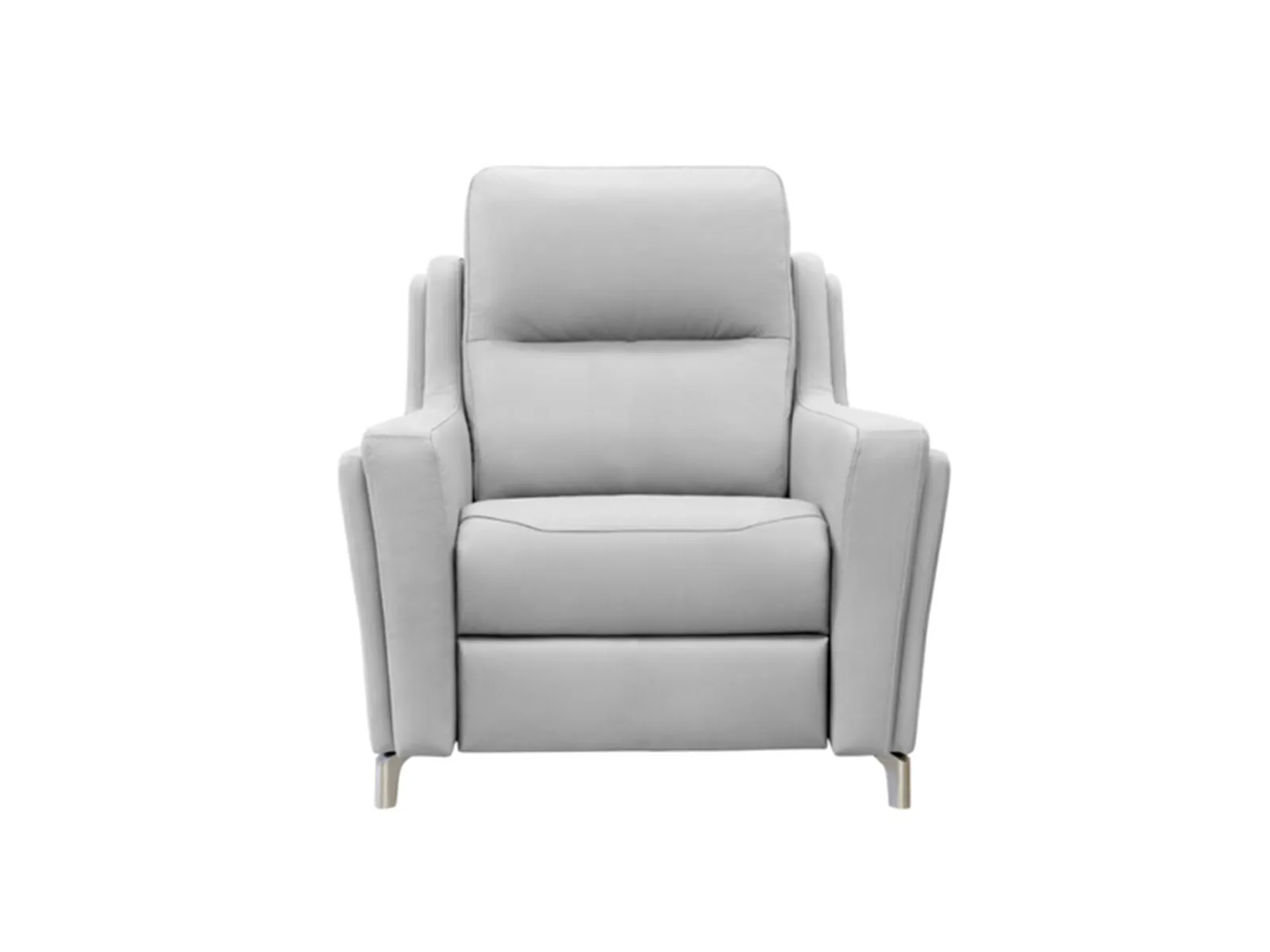 Power Plus Recliner Armchair with Headrest, Lumbar and Heat - Leather